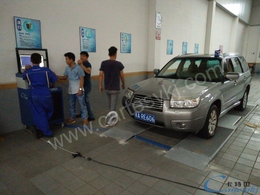 Garis Uji Pelat Ultra Datar Tegangan 220V untuk Uji Beban Rem Mobil Uji Beban Sideslip