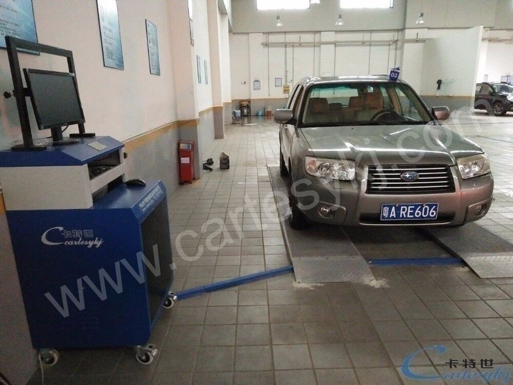 Garis Uji Pelat Ultra Datar Tegangan 220V untuk Uji Beban Rem Mobil Uji Beban Sideslip