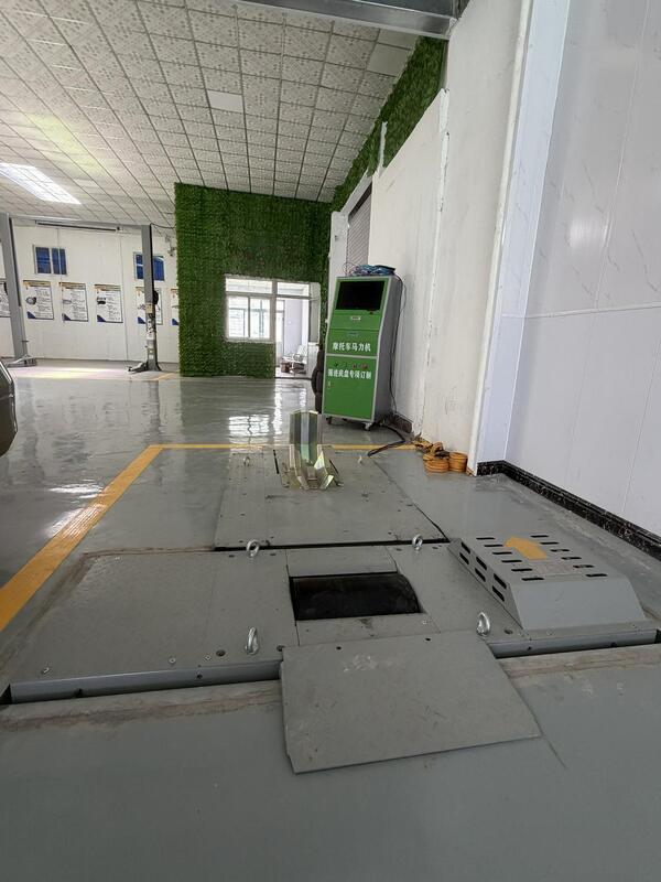 2 roda Sepeda motor Chassis dynamometer tester speedometer tester roller rem tester bench tes terintegrasi