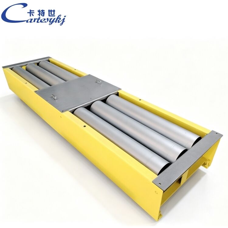 Cartesy Pneumati CTZG-15 Free Roller for Vehicle Inspection Equipment dengan kapasitas 15T, tahan korosi dan penguncian pneumatik