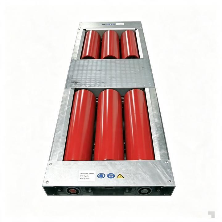 Cartesy Pneumati Free Roller Set of Bogie Rollers digunakan bersama dengan alat uji rem atau speedometer diameter 215mm