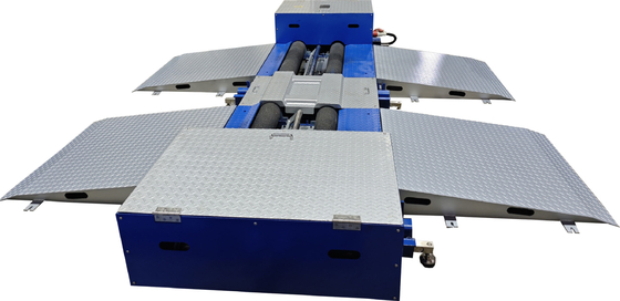 CTZD-9500M 15T Roller Mobile Brake Tester Bench Portable Transportable Roller Untuk Truk