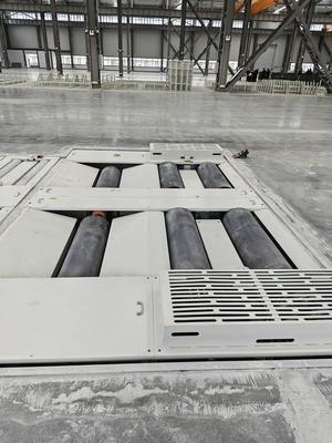 CTCDG-15 AutoTiga sumbu enam roller Kendaraan Chassis Dinamometer tenaga kuda dinamometer